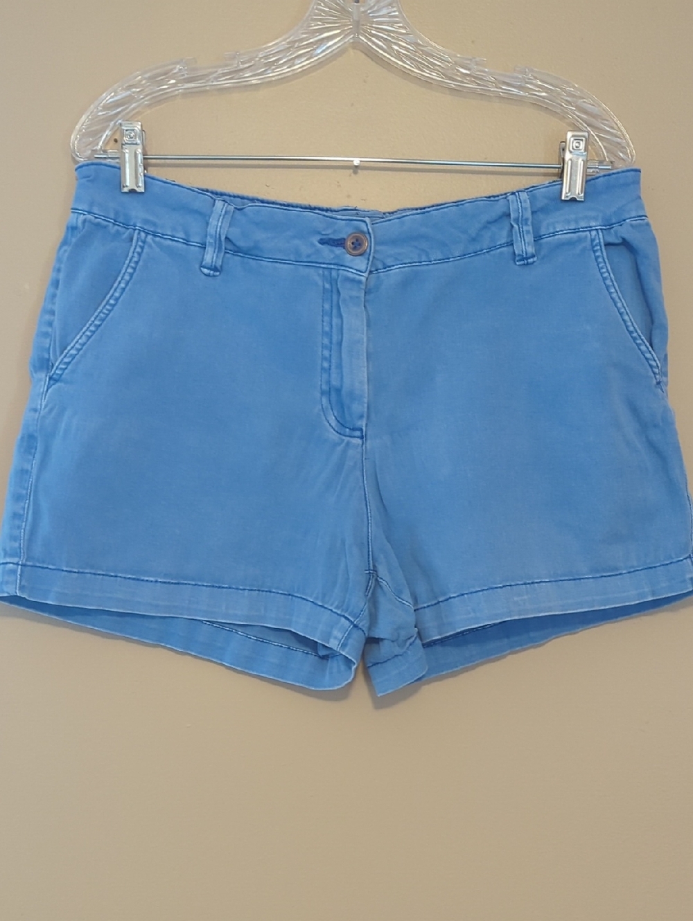 Women's Land 'n Sea Blue Casual Cotton Shorts